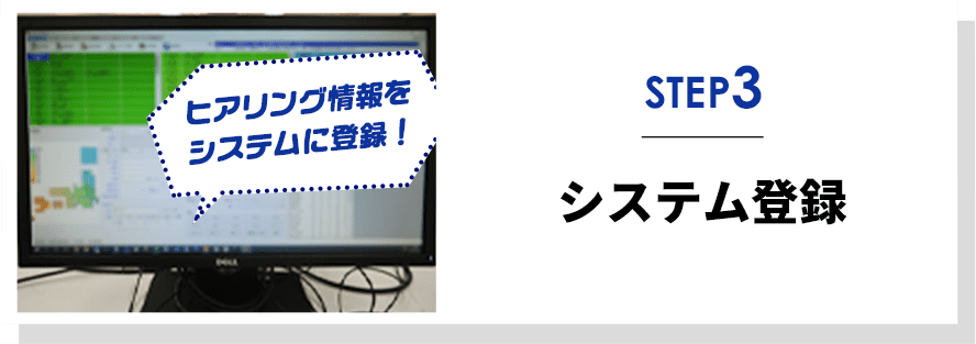 システム登録